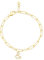 Brandlinger ® Armband Damen Silber 925. Damen Armband vergoldet mit 18 Karat (Gold und Silber), Armband mit Anhänger Symbol Liebe &, Schmuck für Frauen und Mädchen.