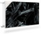 Muralo Radiator Cover, Magnetic Radiator Cover for Panel Radiators Made of Steel or Sheet Metal - Odourless and Safe for Health - Black Glass Elements Width 80 cm x Height 60 cm