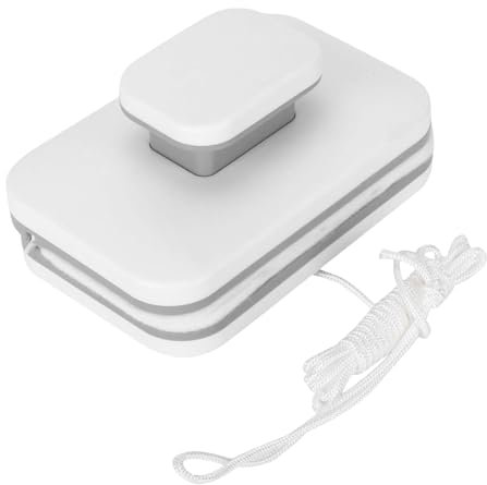 Outil de nettoyage magnétique pour fenêtre – Aimant double face, nettoyeur de fenêtre magnétique double face, outil de nettoyage de fenêtre extérieure