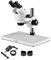 AOMEKIE Fernglas Stereo Zoom Mikroskop WF10x Okulare 7X-45X Vergrößerung Elektronische Reparatur Professionelles Lötmikroskop für Reparatur und Uhrenobjekte