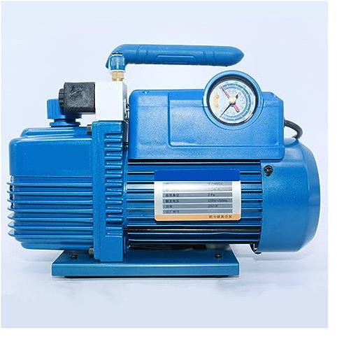 Vacuum Pump, 2L Vacuum Pump V-i140SV New Refrigerant R410A Air Conditioning Repair Fiber Model 2Pa 250W 7.2m3 / H With Solenoid Valve,for Mini Split/HVAC/AUTO