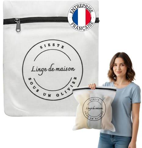 Filet Linge Machine à Laver : Lot De 2 Filets de lavage 30x40cm. Sac lavage solide de haute qualité. Idéal Vetement Delicat.Lessive Laine,Pull,Chaussettes,Lingerie et Sous vetements.