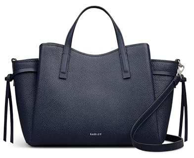 RADLEY London Blake Gardens Women's Leather Large Ziptop Top Handle, Ink
