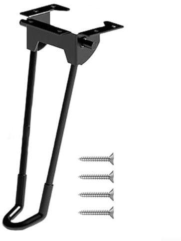 Robusto trípode plegable accesorio de soporte de patas de acero, adecuado para armarios de TV, sofás, parrillas de barbacoa y mesas de camping con patas de goma protectoras