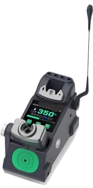 Lötstation, 3 in 1 S5 Intelligente Lötstation Auto Sleep 120W-200W Leistung Kompatibel mit C210 C245 C155 Schweißgriff for Elektronik(S5 245 SET B)
