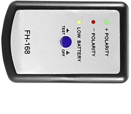 Eminchu Tester per Altoparlanti Misuratore di Fase con Indicatore di Batteria Scarica per Sistemi Audio per Auto Produzione Professionale Nero