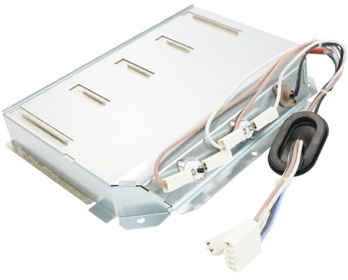 SPARES2GO Heating Element For Bush TD7CNBCW Tumble Dryer With Thermostats 2200W