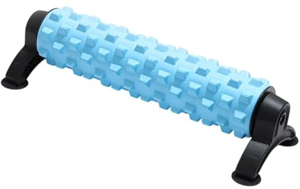 Rouleau en Mousse, Masseur Corporel Complet pour Exercices Sportifs, Récupération Musculaire et Relaxation - Mousse de Polypropylène Expansée- Bleu