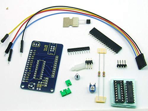POPESQ® - KIT I2C - LCD Anzeige/Display Adapter mit PCB MCP23008 Arduino Raspberry für/for 16x2 HD44780#A1846