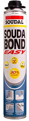 Soudal Dämmstoffkleber Soudabond Easy Plattenkleber Klebstoff Trockenbaukleber Polyurethanklebstoff Perimeterkleber Klebeschaum