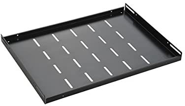 KIMEX - Bandeja Fija - para Armario Rack 19'' - Fondo 350mm - Color Negro - 110-0171