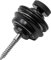 vhbw Security Lock Gurtknopf Pin für Gitarrengurt, Gurt für Gitarre, Konzertgitarre, Westerngitarre, Bass-, E-Gitarren, schwarz mit Klemmverschluss