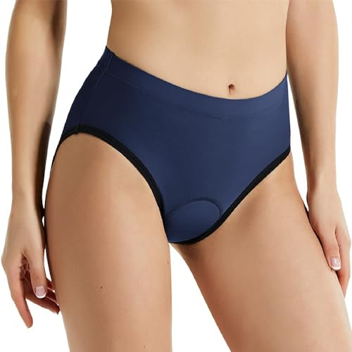 baleaf Pantalones de Ciclismo para Mujer 3D Acolchados Cortos Transpirables Secado rápido D-Azul S
