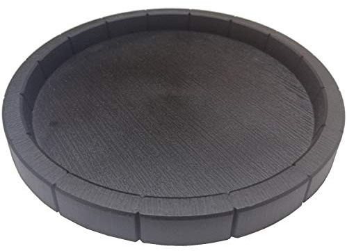 Fuongee Gamelle pour reptile, bol de nourriture et d'eau, bol pour tortue, décoration d'aquarium de reptile, diamètre 17 cm, rond