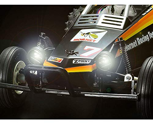 TAMIYA Buggy-Scheinwerfer (4+4) f. 5mm LEDs