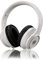 Bresser - Cuffie Bluetooth over-ear con microfono integrato per giochi o telefoni, connettore jack 3.5 e fino a 8 ore di autonomia, colore: Bianco