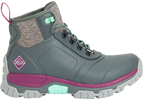 Muck Boots Damen Apex Lace Up Gummistiefel, Dark Shadow, 39-40 EU
