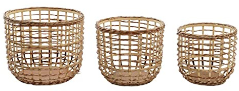 DKD Home Decor Korb-Set, Standard