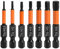Saipor 7 Stück 50mm Hex Schraubendreher Bits Set 1/4 Zoll Sechskantschaft Bit-Set S2 Stahl Sechskantkopf-Bohrer-Bit-Set Magnetischen Hexagon Head Schraubendreher Bit Set (H1.5-H6)