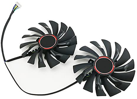 RAKSTORE PLD10010S12HH 95mm Grafikkarten Lüfter Kompatibel mit MSI GTX 970 GAMING Leiser Kühler Lüfter