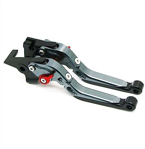 Bremshebel-Kupplungssatz Für KYMCO Für XCITING 250 300 500 400 Für INNENSTADT 125/200/300/350 Motorrad CNC Klappbar Ausziehbare Griff Bar Bremse Kupplung Hebel Kupplungsbremshebel-Set (Color : G)