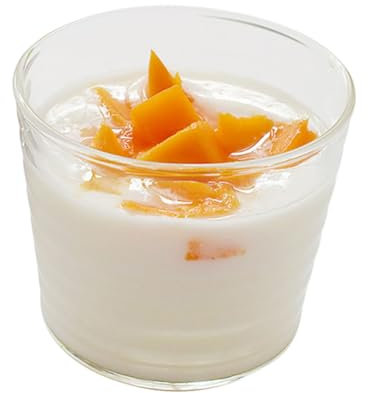 VINTORKY Vaso Transparente Resistente Al Calor Para Yogur Pudín Decoración Creativa Uso Hogar y Restaurantes