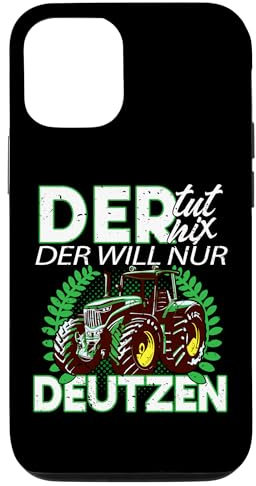 Hülle für iPhone 15 Deutz Traktor Trecker Bauer Landwirt Deutzen