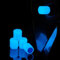 4 Stück Leuchtende Ventilkappen Auto, 5-Farben der Universelle Fluoreszierende Reifenventilkappen, ABS Kunststoff-Reifen Ventilkappen Glowing in Dark für PKW,Fahrrad, Motorrad (Blue)