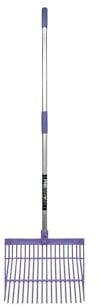 AB Tools Quality Aluminium Purple ABS Bedding & Shaving Fork Equestrian Tack Room