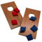 TTETTZ 2Pcs Outdoor Spiel Mini Desktop Cornhole für Gruppen Innen