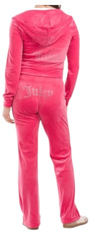 Juicy Couture Trainingsanzug Velours Pink Party Größe L