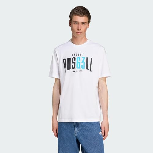 adidas Men's Mercedes - AMG Petronas Formula One Team George Russell T-Shirt