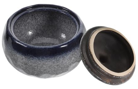 Amosfun Olla De Cerámica Japonesa Tapa Estofado Para Porciones Individuales Vapor y Sopas