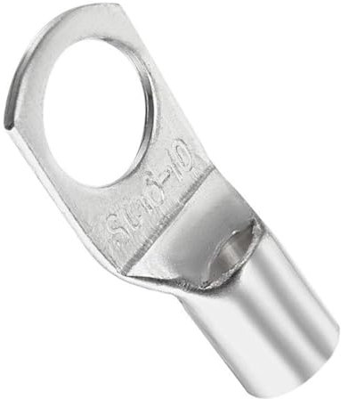 TA-VIGOR 20Pcs Copper Wire Lug, 6 AWG SC16-10 Cable Lugs Bolt Hole, Battery Cable Ends Eyelets Crimp Tubular Ring Terminals Connectors for Boat Car Electric Auto