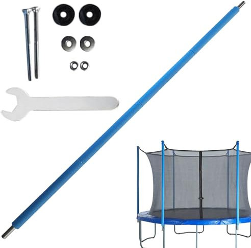 1,76 M Trampolin Stangen Ersatz Trampolin Ersatzstange Mit Schaumhülsen Schaumstoff Trampolinstangen Mit Schrauben Und Schraubenschlüssel Um Zu Verhindern, DASS Kinder Schlagen
