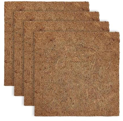 Chicken Nest Pad - Hemp Bed Linen Lying Baths | Moisture-proof Reusable Hen Nest Mat | Poultry Habitats Supplies for Winter Stockings Farm Coop Backyard Willow Four Pet Indoor Outdoor