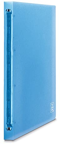 Favorit 94154 Ringbuch 2ndLife, blau, Durchmesser 15 mm, 22 x 30 cm