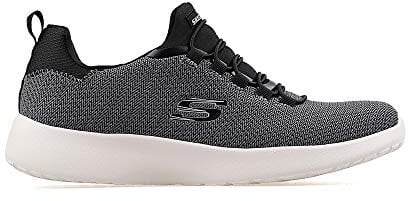 Skechers Men's Dynamight Sneaker, Black Mesh, 9 UK