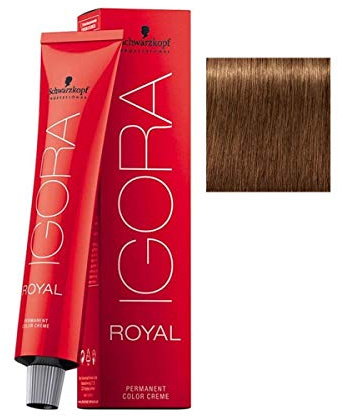 Schwarzkopf Igora Royal Haarfarbe 60ml - 7.55 Mittelbraun Creme für alle Haartypen