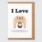 Valentinstagskarte Lustig Unhöflich - Nackte Karte Bum - LOL - Freche Valentinstagskarte - Lustige Valentinstagskarte - für sie - Freundin - Ehefrau - Paar - Partner - Rude - I Love You - Cheeky