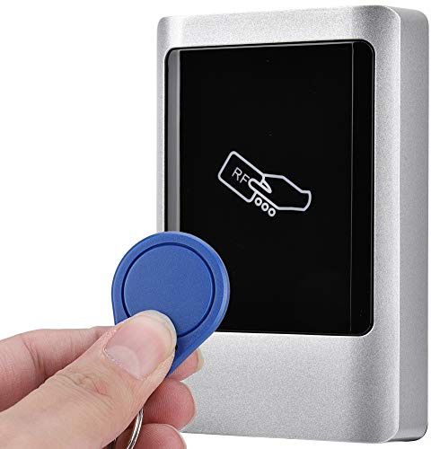 ID/IC Card Reader RFID Proximity Door Entrance Control System Single Door Proximity RFID Card Access Control Keypad with 10 Access Cards(ID)