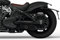 ends cuoio, Schwingentasche aus Leder, Satteltasche kompatibel mit Indian Scout Bobber, 101 Scout, Sport Scout, Scout Rouge, Scout Sixty -Magnetische Schnellverschlüsse (Schwarze Nähte)