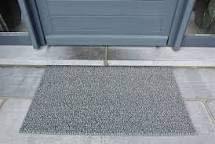 door mats Astro Turf Outdoor Forest Classic Green Slate Silver Grey Cocoa (Silver Grey, 60x40cm)