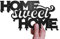 SirHoldeer Porte Clef Mural Design, Home Sweet Home Decoration, Porte Clé Mural, Accroche Clef Mural Original, Décoration Murale en Métal, Décoration de Maison, Cuisine Accessoires Rangement