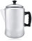 Cafetière à percolateur 3L, Pots à café en aluminium, cuisinière à percolateur à café avec couvercle pour la cafétéria