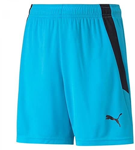 PUMA Unisex Baby Teamliga Shorts Jr, Blau, 152