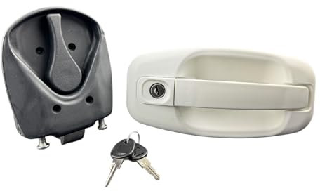 Serrure de porte blanche complète FAP STAR PRO TEK