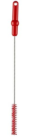 Hag Bürsten FC81231 Rohrbürste mit Edelstahldraht, Hart, Rot, 20mm Durchmesser, 500mm Länge, 10 Stück