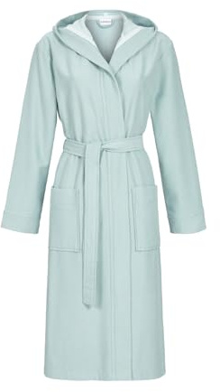 Ringella Frotteemantel mit Kapuze UNISEX Farbe aqua, Größe S
