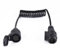 BEIJISTAR 1.6M Cavo Prolunga Rimorchio 8 Core, 12V Cavo Prolunga per Rimorchio con Spina e Presa 13 Poli, Cavo Prolunga Spirale Rimorchio, per Caravan Camion RV